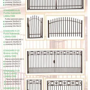 ogrodzenia ogrodowe katalog 8